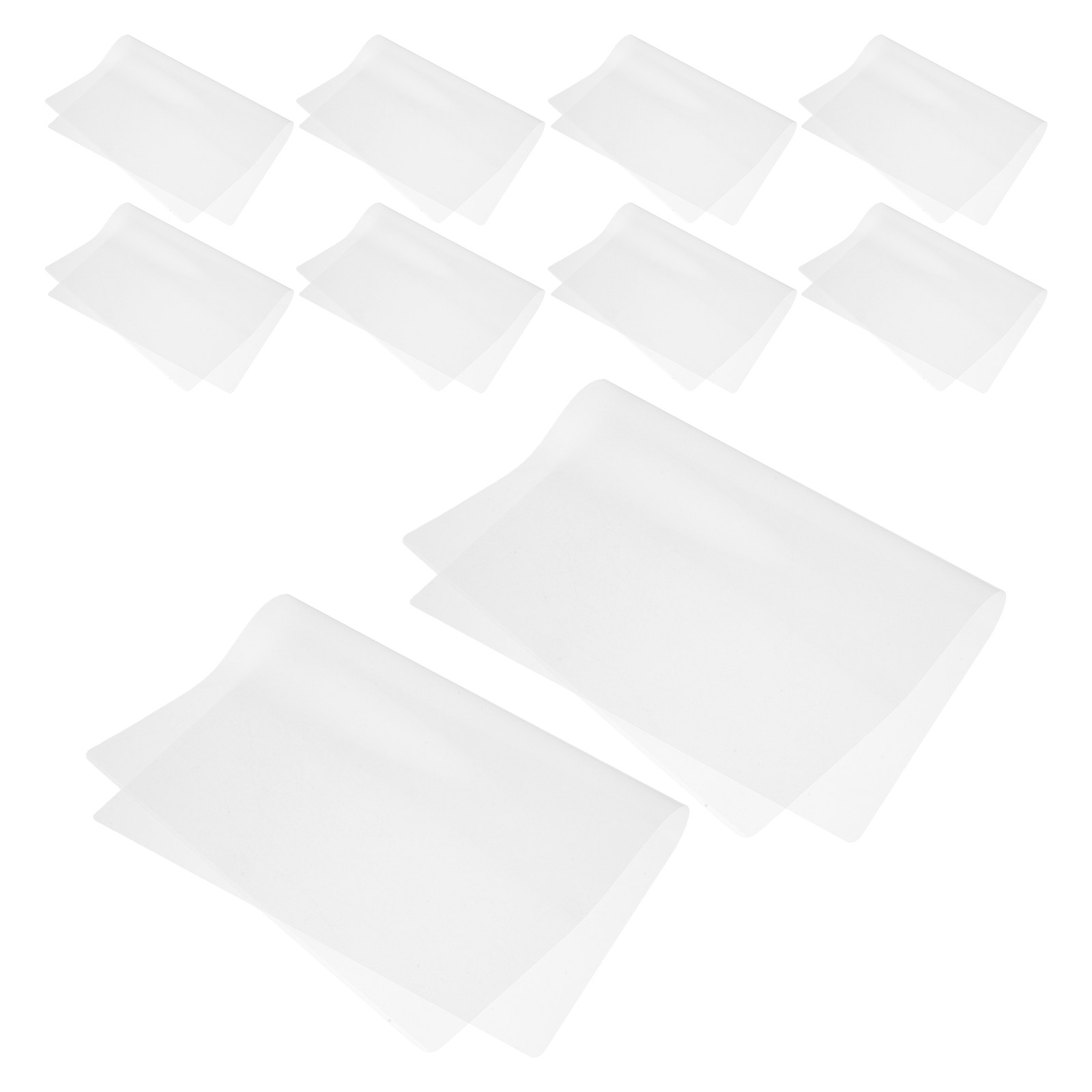 Document Laminator Pouch - 100매 A4 사이즈 열 라미네이팅 필름,