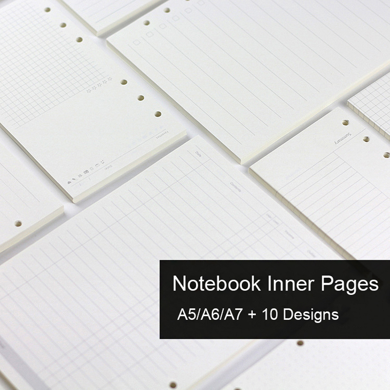 Notebook Dotted A5 - 45 매 A5 A6A7 루스 리프
