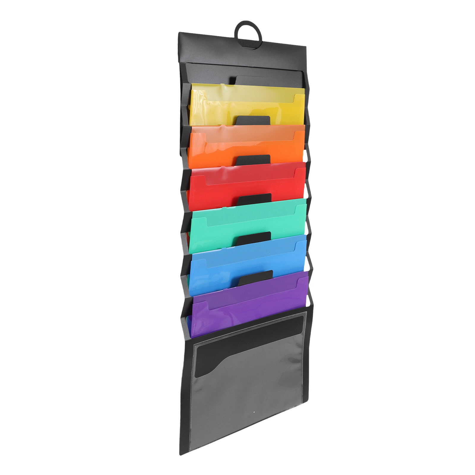 File Folder Hanging - 6단 아코디언 파일 폴더 걸이형 휴대용