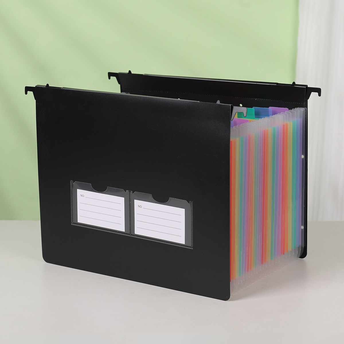 File Folder Hanging - 걸이형 아코디언 파일 폴더 7/13/25포켓 확장형
