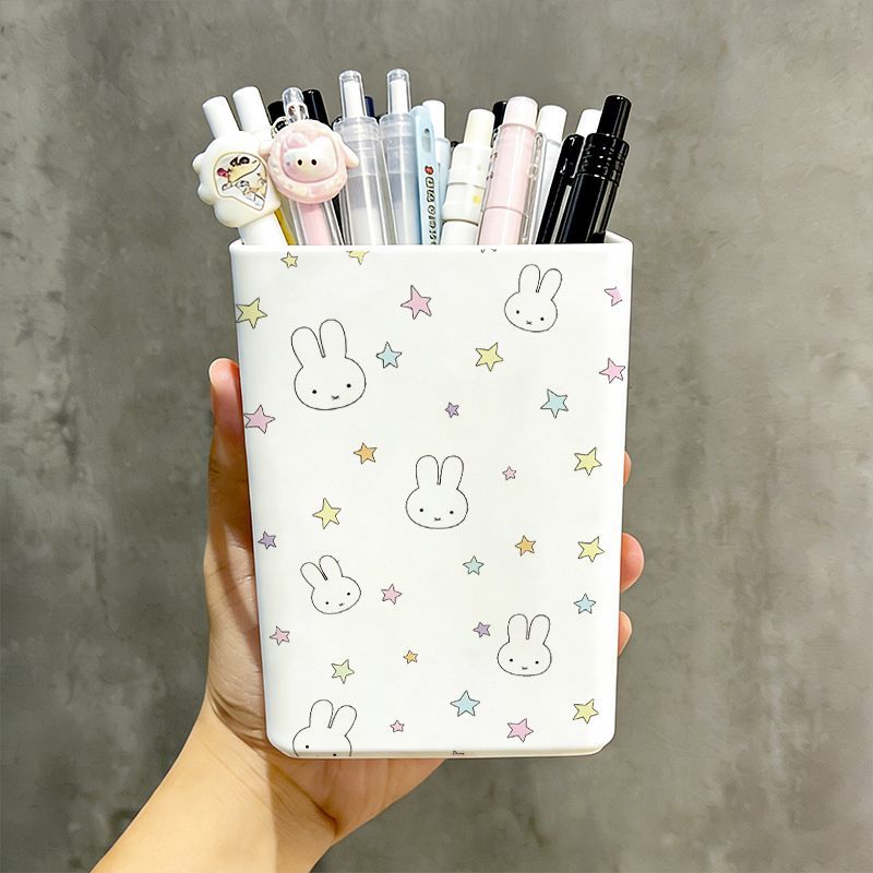 새로운 미피 토끼 데스크탑 펜 홀더 창의적인 만화 문구 - Fountain Pen Ink 리뷰 및 가격
