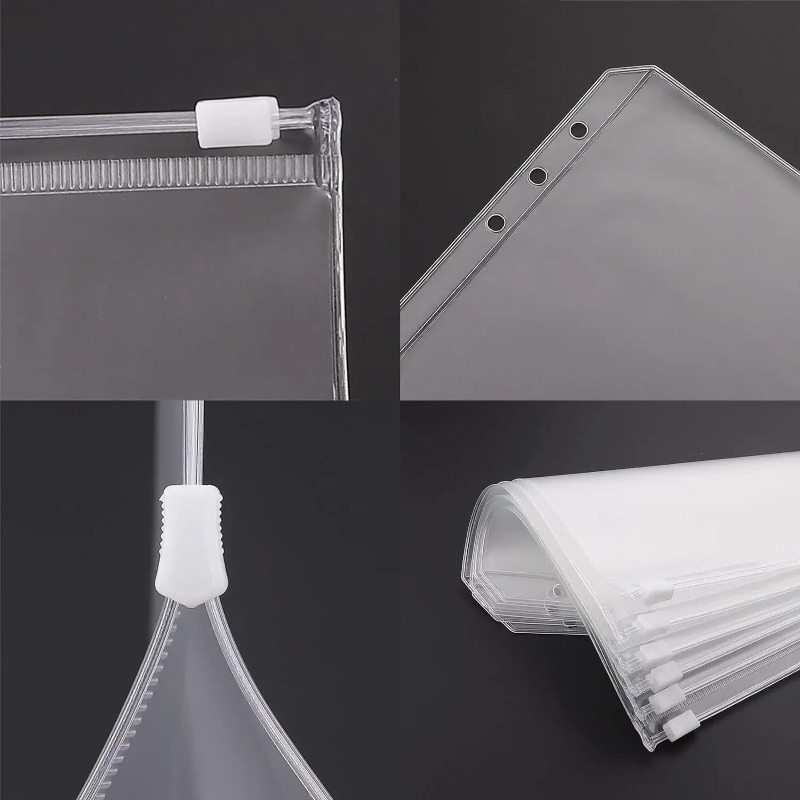 10개입 PVC 바인더 포켓 현금 봉투 A5 A6 A7 - Portfolio Folder Zip 리뷰 및 가격