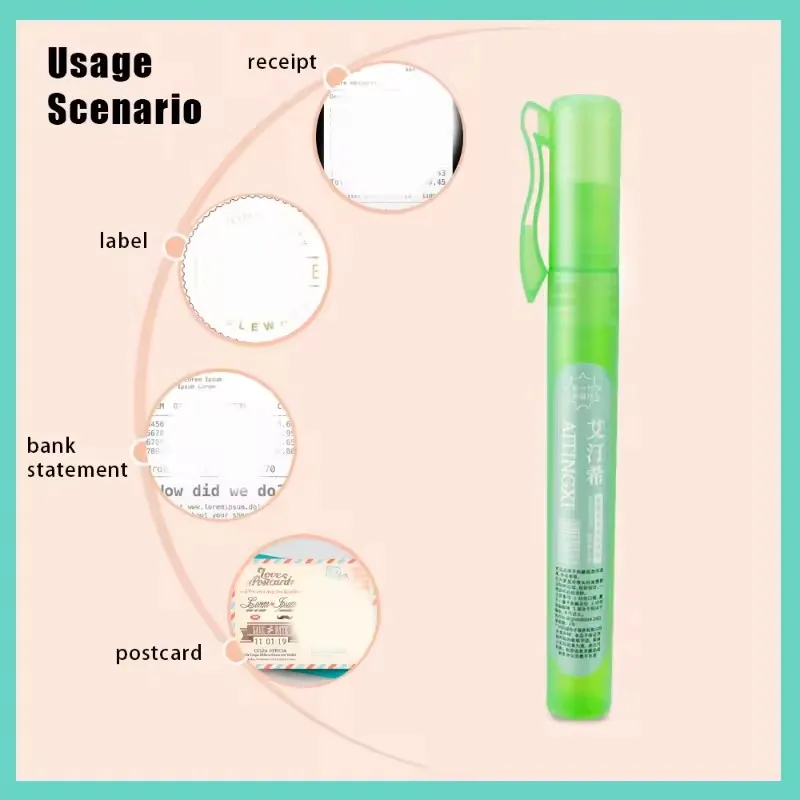 미니 감열지 스프레이 보안 개인정보 보호 커버 개인정보 - Correction Fluid White 리뷰 및 가격