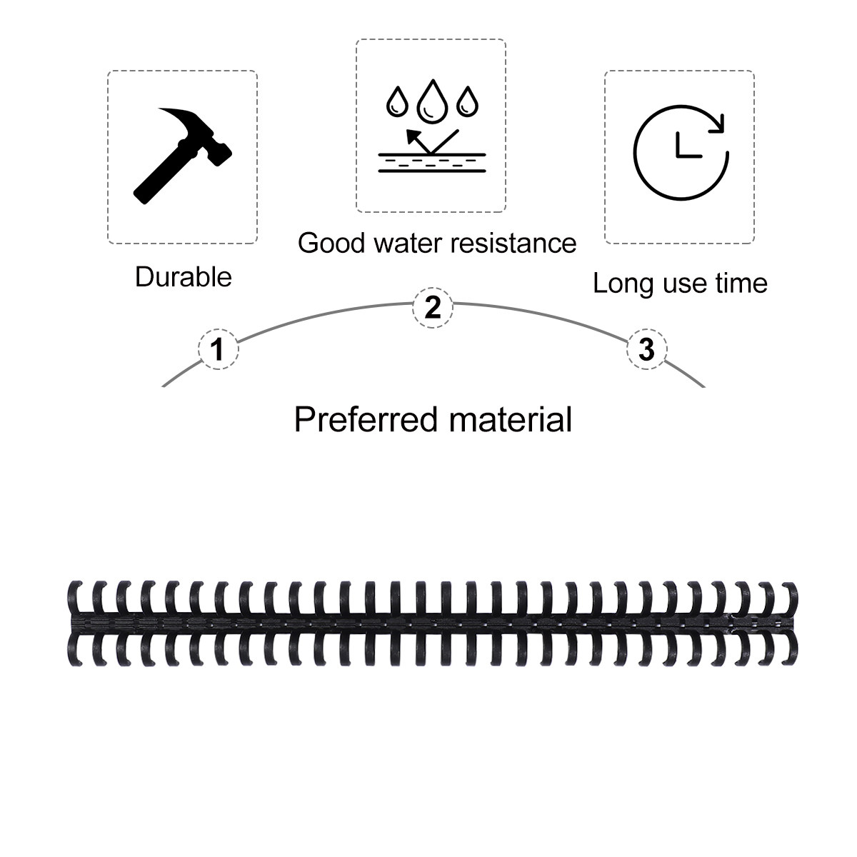 A4 용지 노트북 캘린더 제본용 플라스틱 빗살 제본 링 - Binding Comb Plastic 리뷰 및 가격